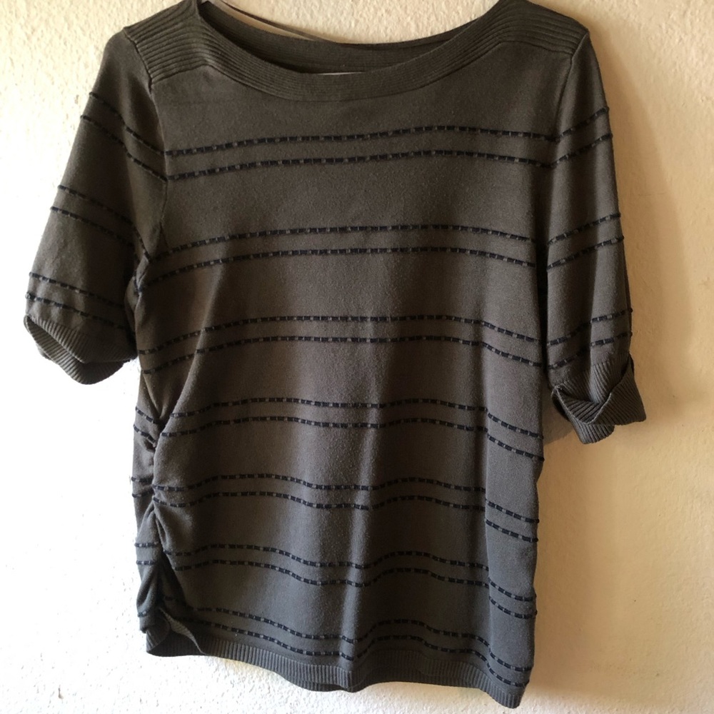 Apt 9 professional short green mid sleeve